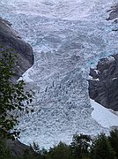 Glaciar de Briksdal, Glaciar de Briksdal, Noruega