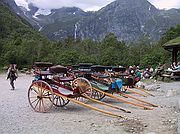 Glaciar de Briksdal, Glaciar de Briksdal, Noruega