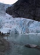 Glaciar de Briksdal, Glaciar de Briksdal, Noruega