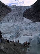 Glaciar de Briksdal, Glaciar de Briksdal, Noruega