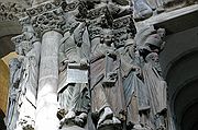 Portico de la Gloria, Santiago de Compostela, España