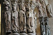 Portico de la Gloria, Santiago de Compostela, España