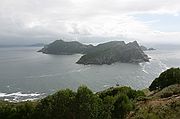 Islas Cies, Isla de Faro, España