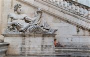 Plaza del Campidoglio, Roma, Italia