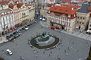 Plaza de la Ciudad Vieja, Praga, Republica Checa