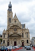 Eglise Saint-Etienne-Du-Mont, Paris, Francia