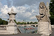 Puente de Alejandro III, Paris, Francia