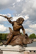 Puente de Alejandro III, Paris, Francia