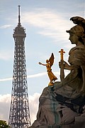 Puente de Alejandro III, Paris, Francia