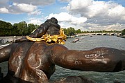 Puente de Alejandro III, Paris, Francia