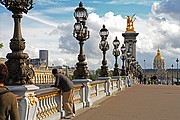 Puente de Alejandro III, Paris, Francia