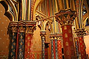 La Sainte Chapelle, Paris, Francia