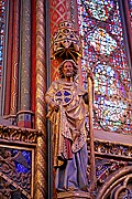 La Sainte Chapelle, Paris, Francia