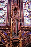 La Sainte Chapelle, Paris, Francia