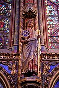 La Sainte Chapelle, Paris, Francia