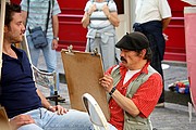 Place du Tertre, Paris, Francia