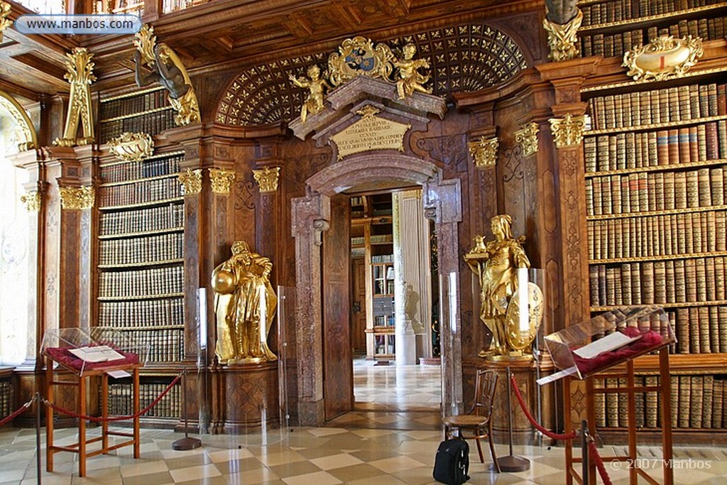 Melk
Biblioteca de la Abadia de Melk
Melk