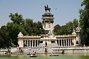 Lago del Retiro, Madrid, España