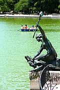 Lago del Retiro, Madrid, España