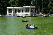 Lago del Retiro, Madrid, España