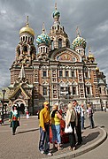 Iglesia de San Salvador de la Sangre Derramada, San Petersburgo, Rusia