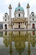 Karlskirche, Viena, Austria