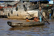 Mercado flotante de Cai Rang, Can Tho, Vietnam