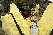 Volcan Kawah Ijen, Java, Indonesia