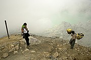 Volcan Kawah Ijen, Java, Indonesia