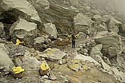 Volcan Kawah Ijen, Java, Indonesia