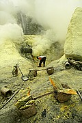 Volcan Kawah Ijen, Java, Indonesia