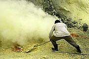 Volcan Kawah Ijen, Java, Indonesia