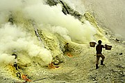 Volcan Kawah Ijen, Java, Indonesia