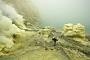 Volcan Kawah Ijen, Java, Indonesia