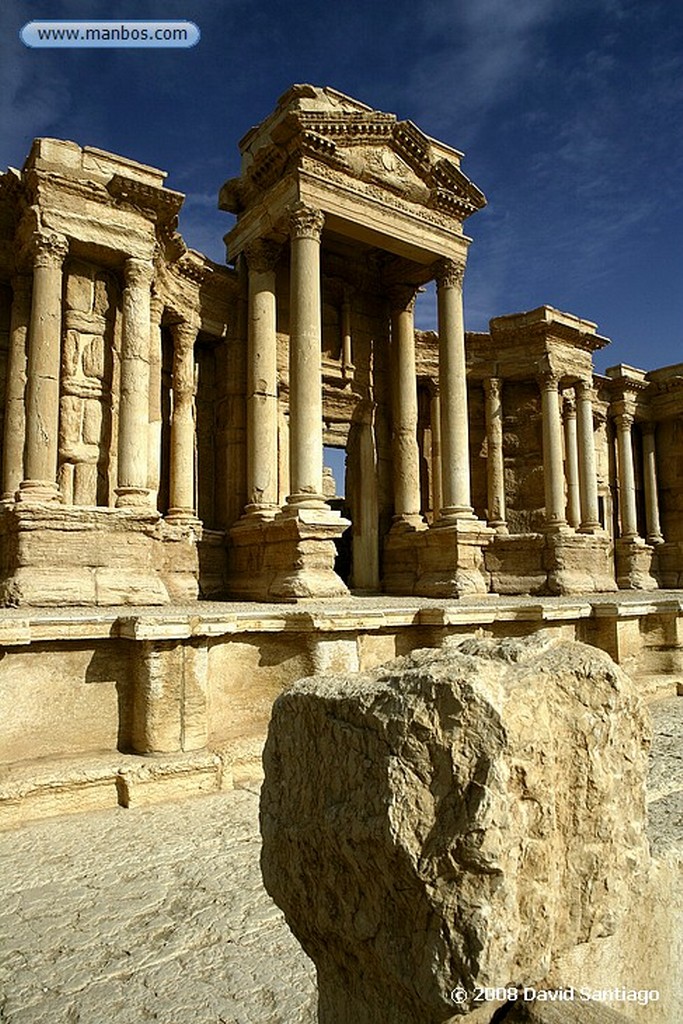Palmira
Anfiteatro Romano de Palmira
Palmira