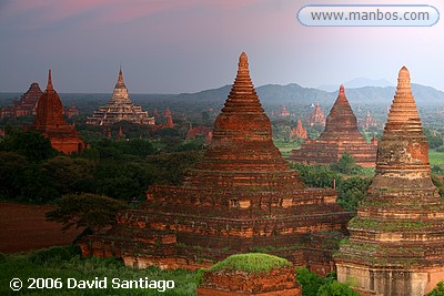 Pagodas en Pagan - Myanmar