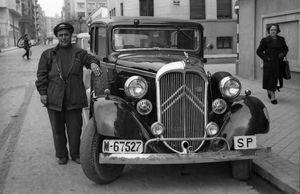 Taxi de Madrid años 50