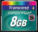 Tarjeta CompactFlash 8GB 266x