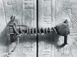 Entrada a la tumba de Tutankhamon
