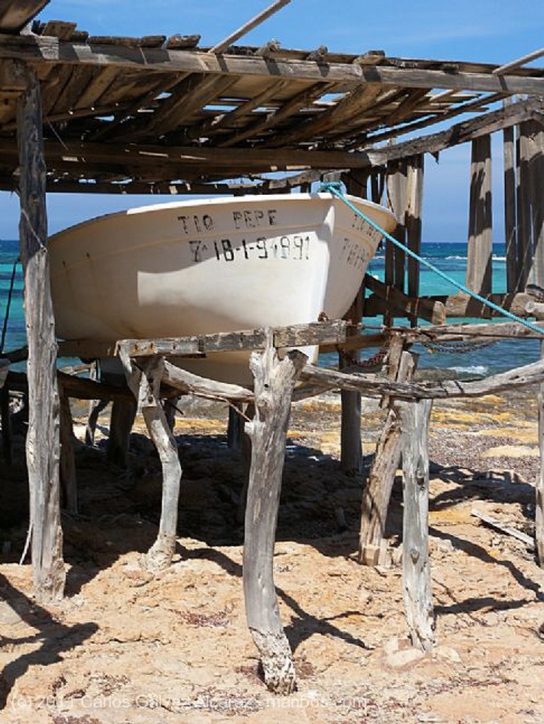 Formentera
Sistema de arrastre de barcas.
Islas Baleares