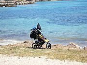 Playa de Ferreríes, Ibiza, España