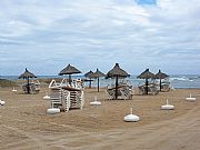Playa de Santa Eulalia, Ibiza, España
