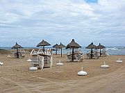 Playa de Santa Eulalia, Ibiza, España
