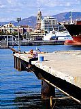 Puerto de Malaga, Malaga, España