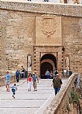 Casco antiguo, Ibiza, España