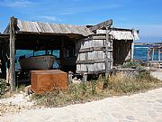 Puerto pesquero en Formentera., Formentera, España