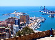 Puerto de Malaga, Malaga, España