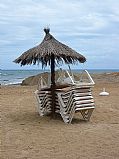 Playa de Santa Eulalia, Ibiza, España