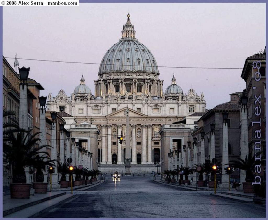 Foto de Vaticano, Italia - Vaticano Solitario al Amanacer