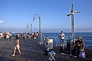 Santa Monica Beach, Los Angeles, Estados Unidos